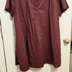 Old Navy Women's Burgundy Midi Dress